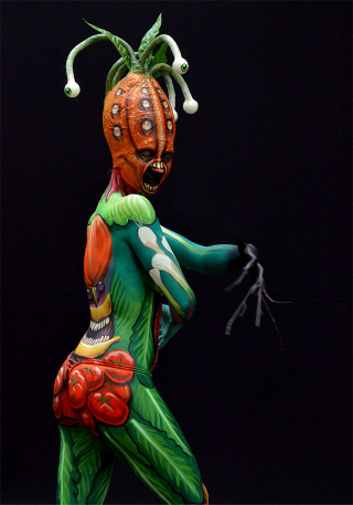Illustration for article titled Phantasmagoric body art from this year's World Bodypainting Festival